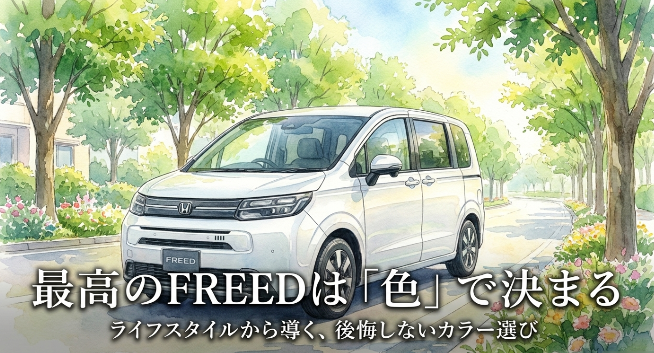 ホンダフリードの濃色車は乾拭き厳禁で愛情をかけた分だけ美しく輝くことを伝えるスライド