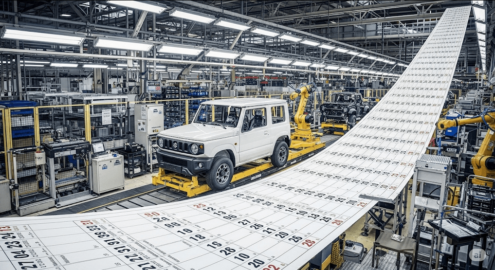 ジムニーの納期は2025年現在で約1年半