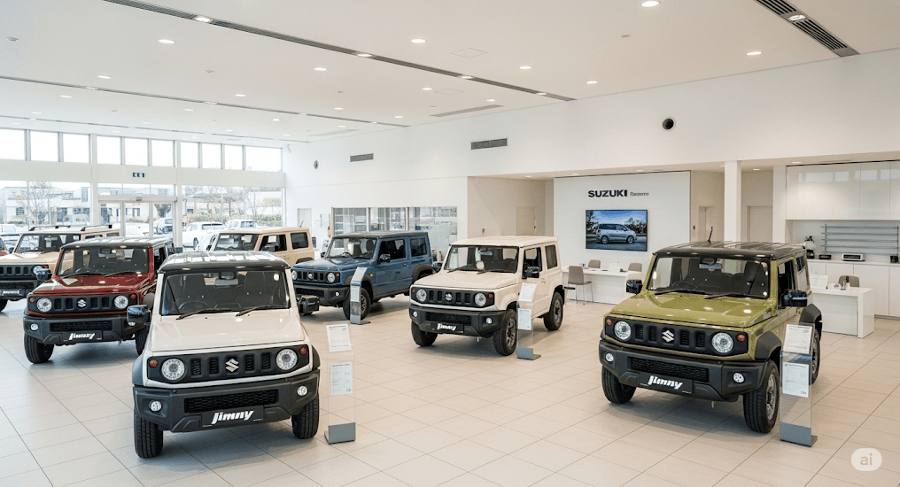 ジムニー 信頼できる中古車販売店の見分け方