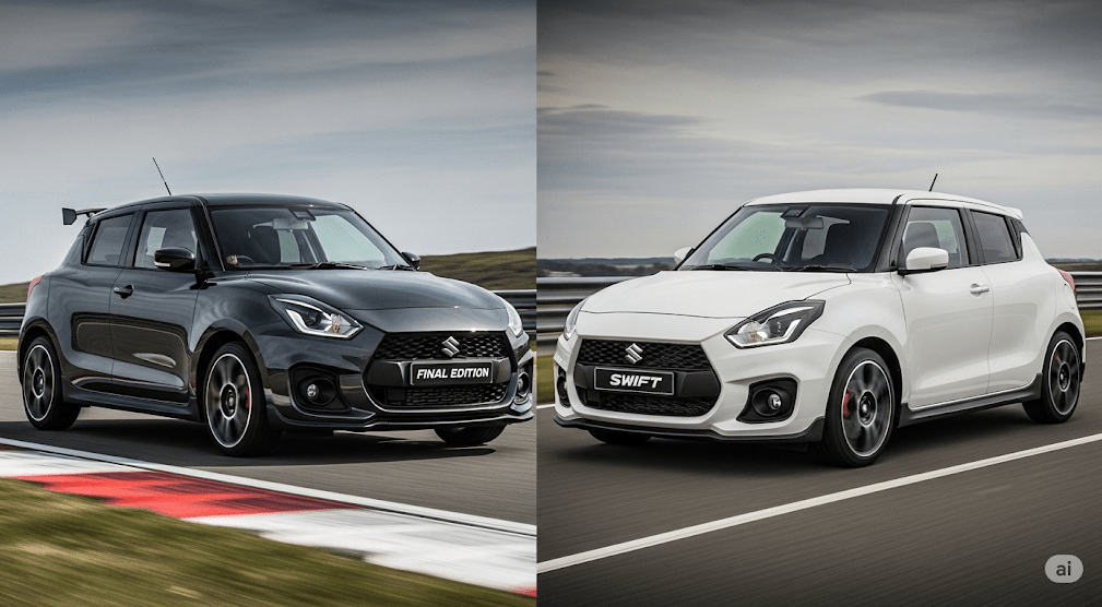 スイフトスポーツ ファイナルエディションと標準車の違い