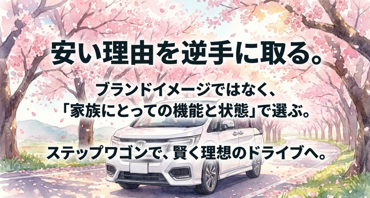 ステップワゴンの安い理由を逆手に取り家族に合う機能と状態で賢く選ぶ購入戦略のまとめ画像