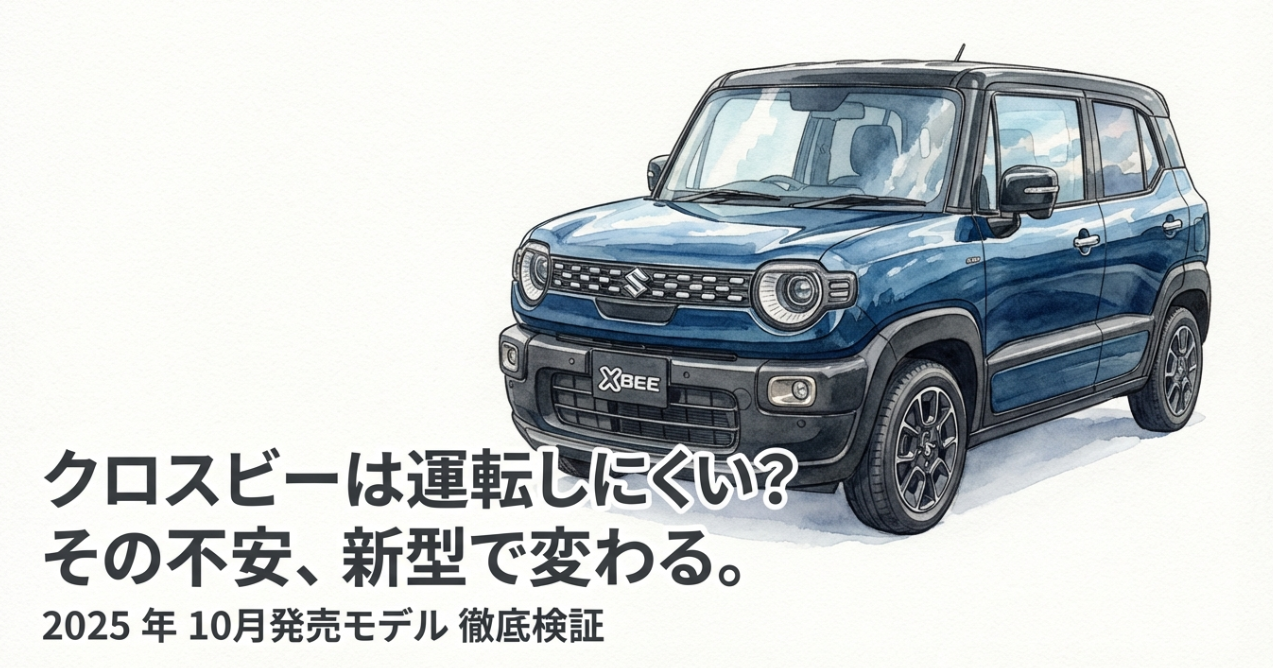 クロスビーは運転しづらい？