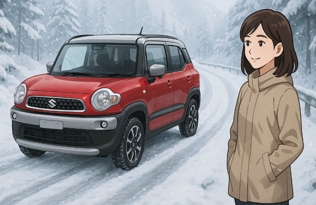 クロスビー【4WD】の評価と性能を徹底解説！雪道に強い理由とは？