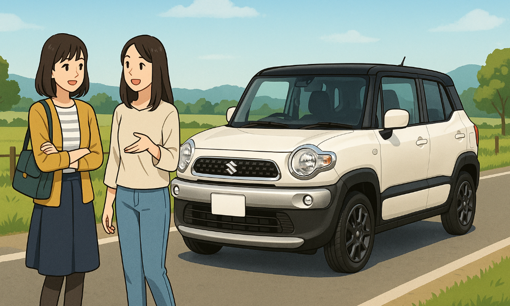 クロスビー女性でも運転しやすい車なのか？